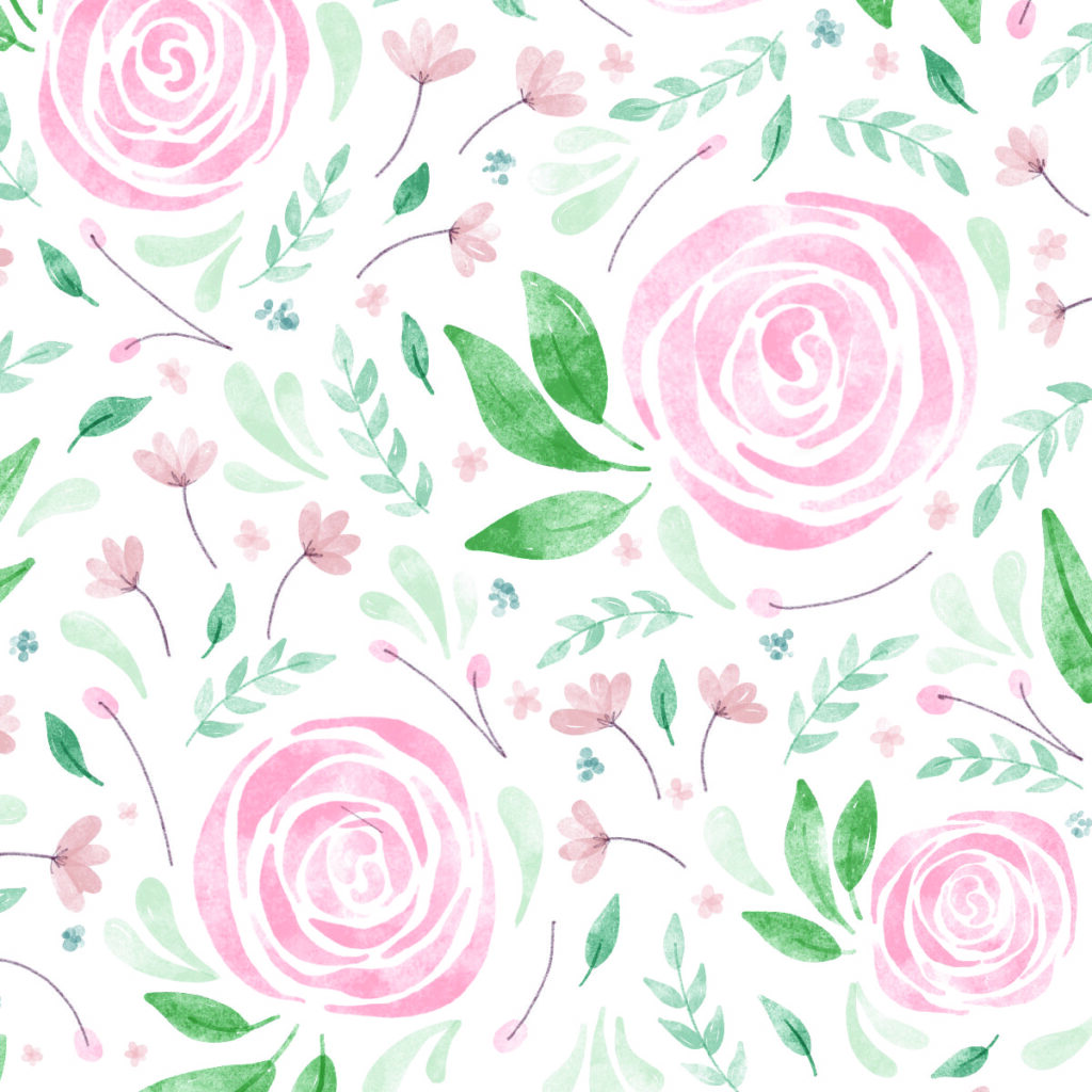 flowers pattern-01