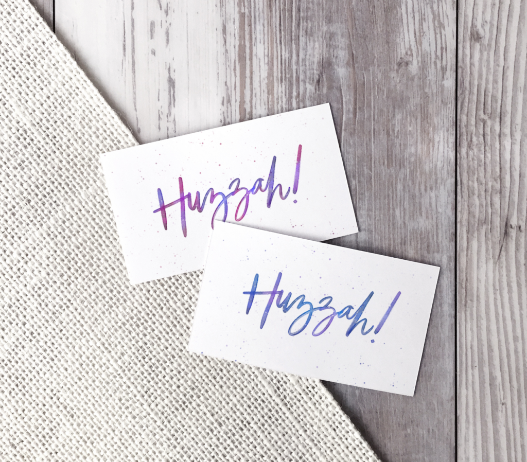 huzzah cards