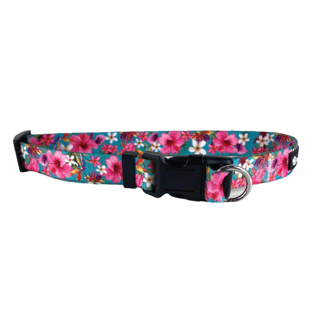 teal hawaiian collar-01